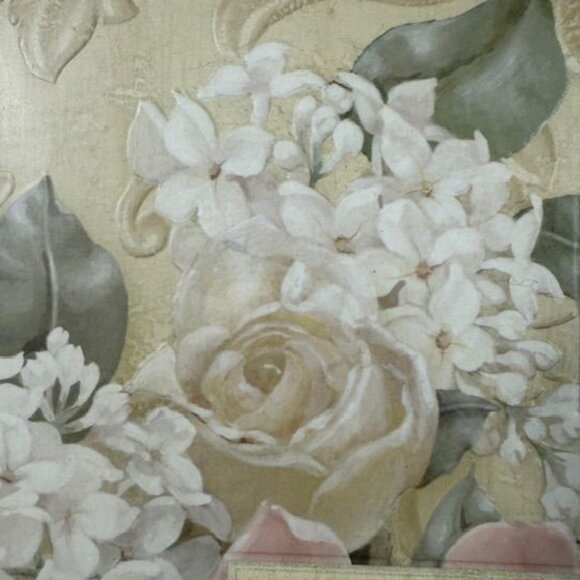 Vintage K & Company 13.75" x 12.5" English Floral Scrapbook Kit Papers & Vellums - Picture 5 of 16